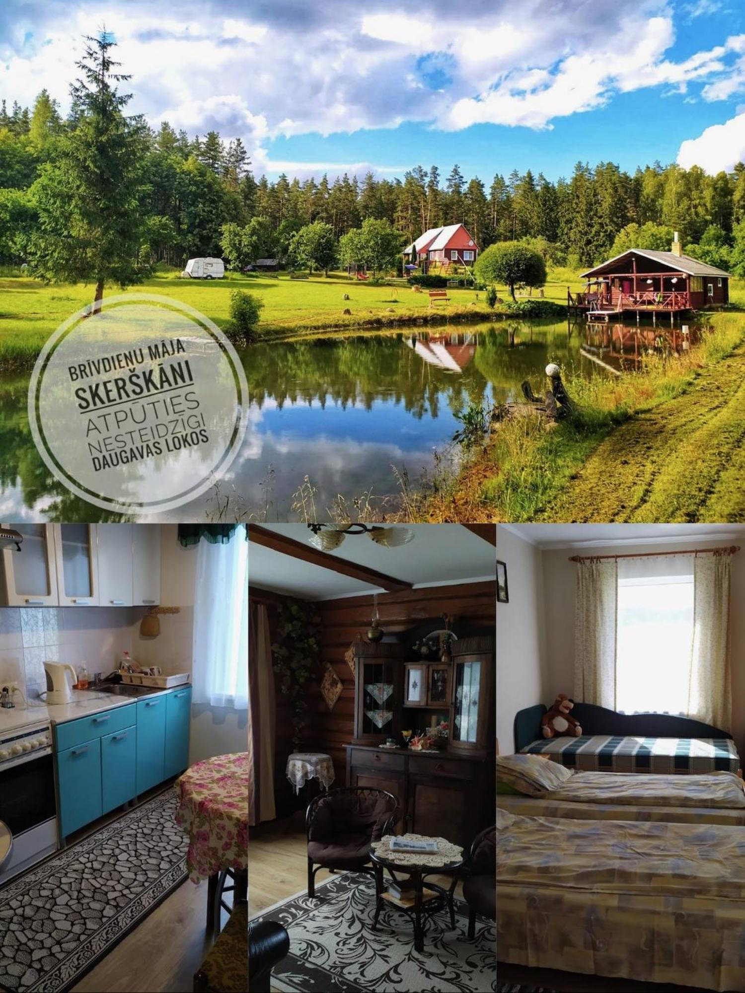 Brivdienu Maja Skerskani Krāslava Exterior foto